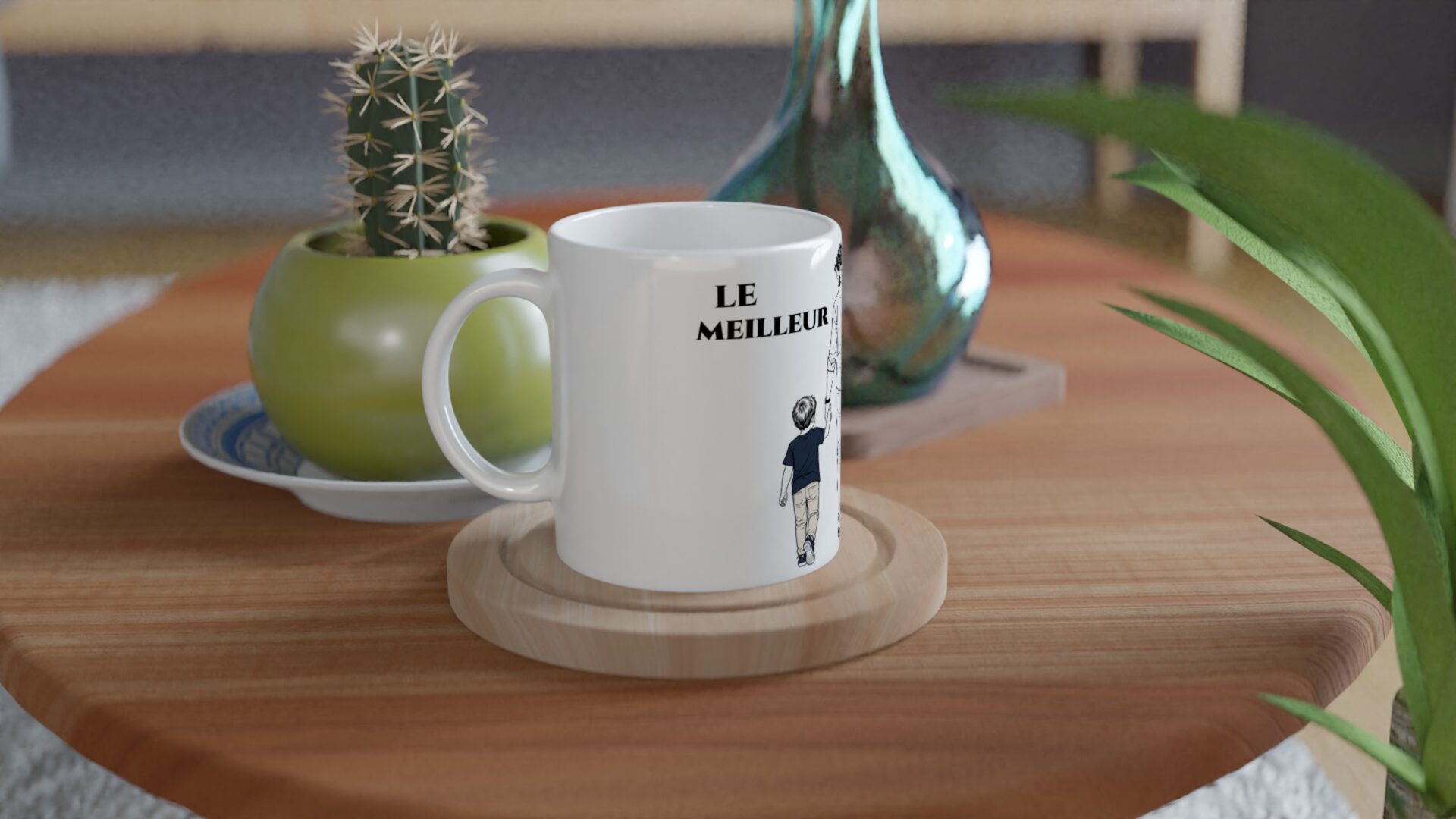 Tasse en céramique - Le meilleur papa – Image 4