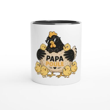 Tasse en céramique - Papa Poule