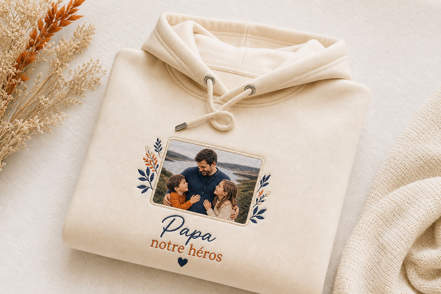 sweat personnalise photo famille